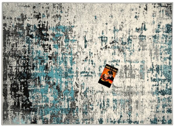 Alfa Carpets Kusový koberec Beton blue - 60x110 cm