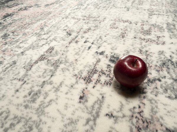 Alfa Carpets, Kusový koberec Beton powder pink, 80x150, růžová, chodba / předsíň