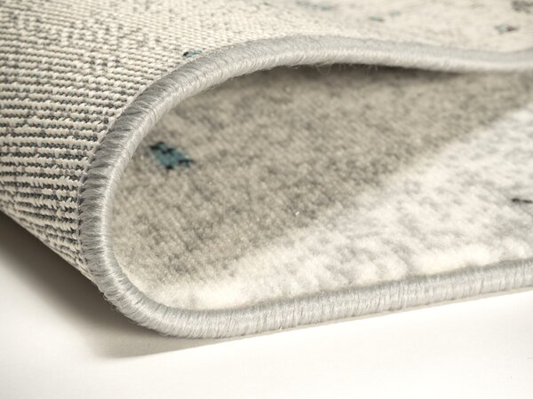 Alfa Carpets Kusový koberec Beton blue - 60x110 cm