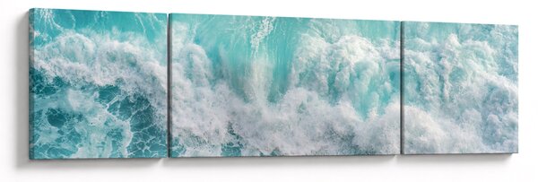 Obraz - Pohled na vlny oceánu (170x50 cm)