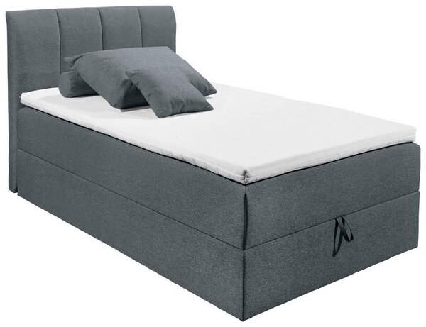 Boxspring postel GRANADA antracitová 120x200 cm
