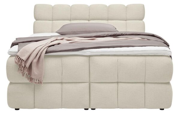Boxspring postel BUBBLE BOX 180/200 cm, béžová
