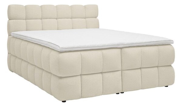 Boxspring postel BUBBLE BOX 180/200 cm, béžová