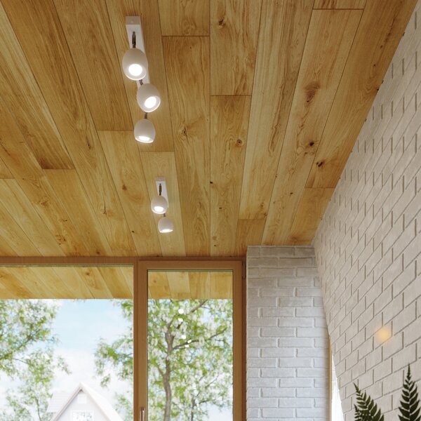 Sollux Lighting Nástěnné svítidlo OCULARE bílé