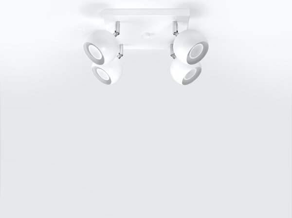 Sollux Lighting Stropní svítidlo OCULARE 4 bílé