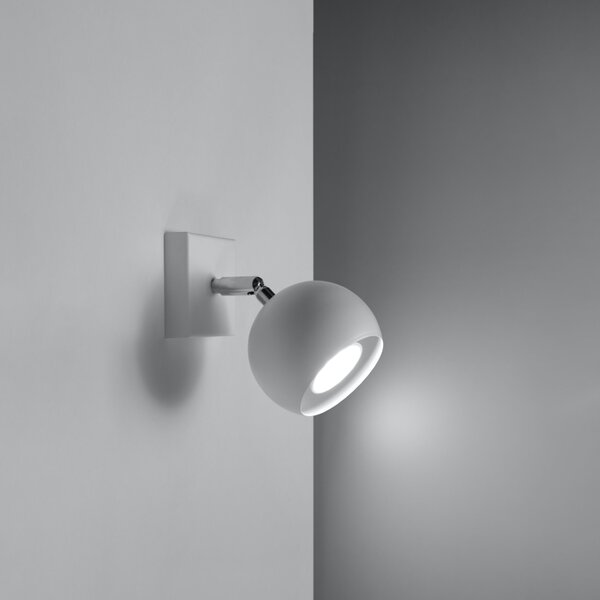 Sollux Lighting Nástěnné svítidlo OCULARE bílé