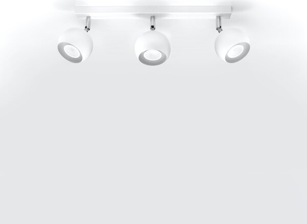 Sollux Lighting Stropní svítidlo OCULARE 3 bílé
