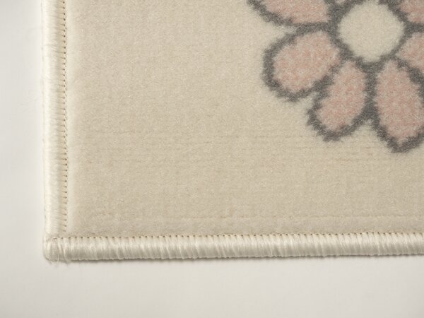 Alfa Carpets, Dětský kusový koberec Žirafa, 120x170, béžová, dětský pokoj