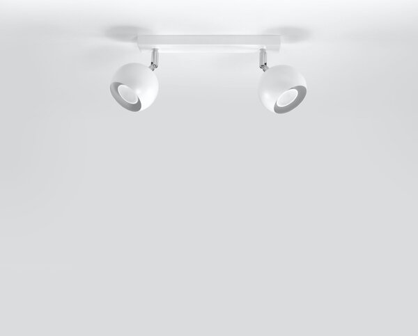 Sollux Lighting Stropní svítidlo OCULARE 2 bílé
