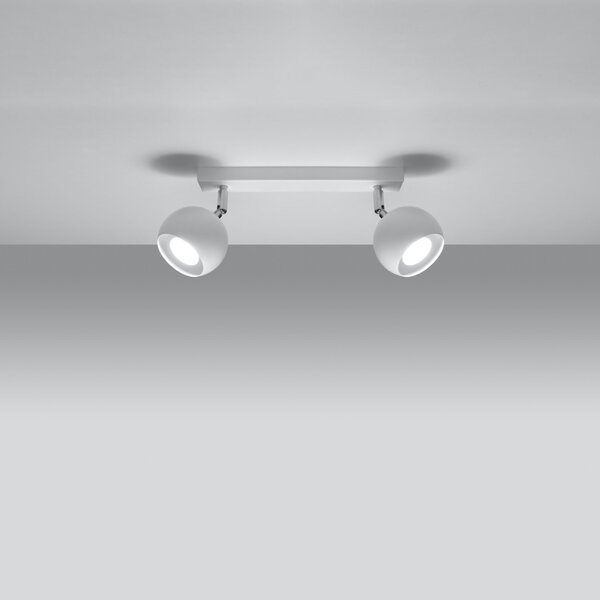 Sollux Lighting Stropní svítidlo OCULARE 2 bílé