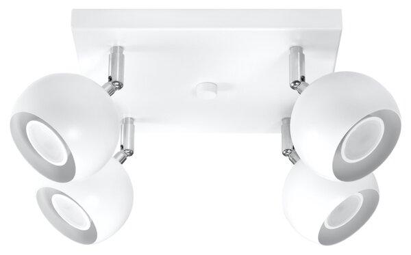 Sollux Lighting Stropní svítidlo OCULARE 4 bílé
