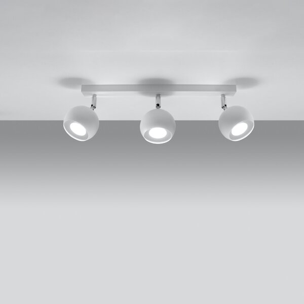 Sollux Lighting Stropní svítidlo OCULARE 3 bílé