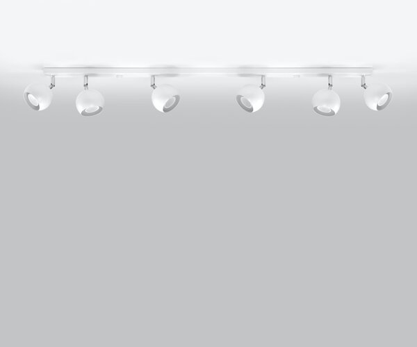 Sollux Lighting Stropní svítidlo OCULARE 6L bílé