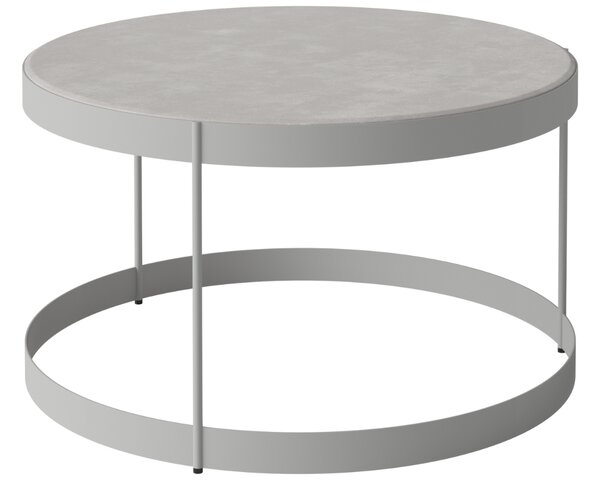 -25 % Dny MOMENTI– Bolia Šedý betonový konferenční stolek Drum 60 cm