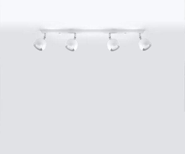 Sollux Lighting Stropní svítidlo OCULARE 4L bílé