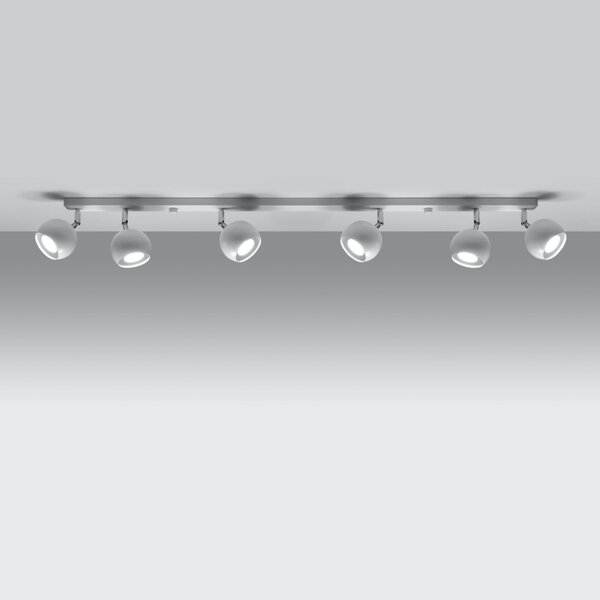 Sollux Lighting Stropní svítidlo OCULARE 6L bílé