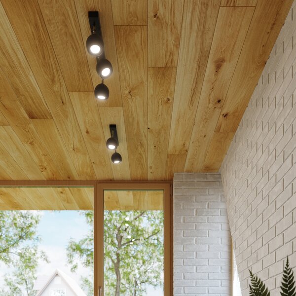 Sollux Lighting Stropní svítidlo OCULARE 3 černé