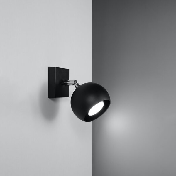 Sollux Lighting Nástěnné svítidlo OCULARE černé
