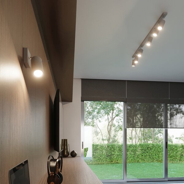 Sollux Lighting Stropní svítidlo RING 3 šedé