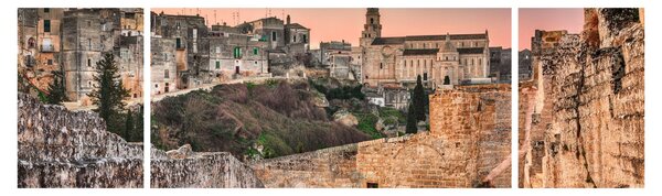 Obraz - Gravina in Puglia, Itálie (170x50 cm)