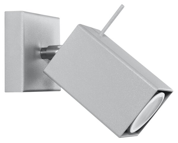 Sollux Lighting Nástěnné svítidlo MERIDA 1 šedé
