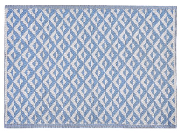 Venkovní koberec 120 x 180 cm modrý BIHAR