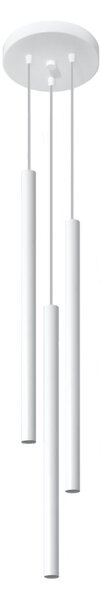 Sollux Lighting Závěsná lampa PASTELO 3P bílá