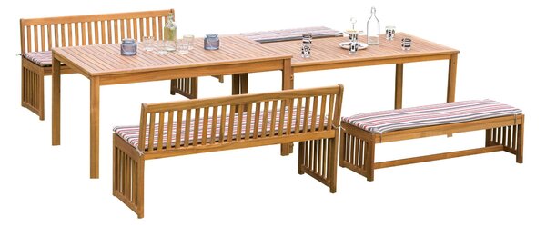 ZAHRADNÍ SESTAVA dřevo, textil Gardenson - Online Only zahradní nábytek, Online Only