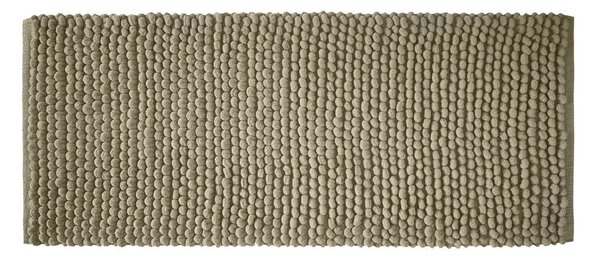 Zelená koupelnová předložka 50x120 cm Aspen Bobble – Bianca