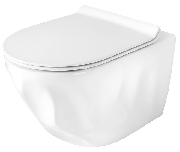 Závěsná WC mísa Rea Gustavo Rimless