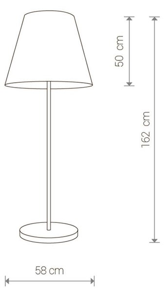 Stojanová lampa Nowodvorski MOSS 9736