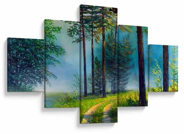 Obraz - Olejomalba krajiny (125x70 cm)