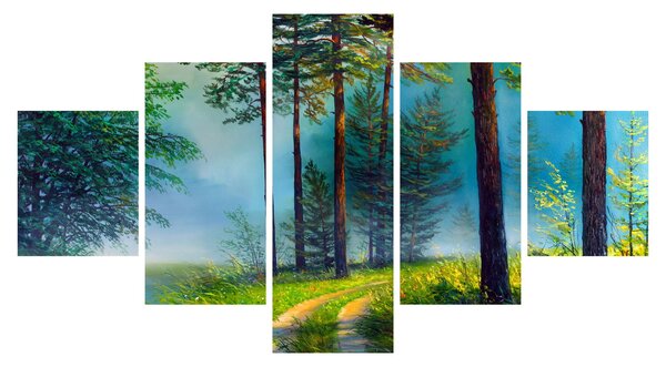 Obraz - Olejomalba krajiny (125x70 cm)