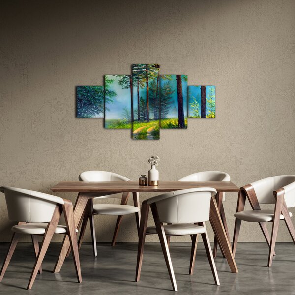 Obraz - Olejomalba krajiny (125x70 cm)