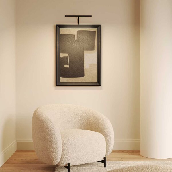 Astro Mondrian LED rámové svítidlo 600mmČerná matná