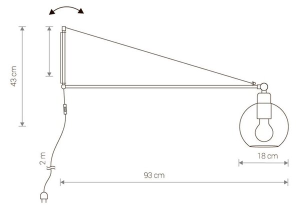 Svítidlo Nowodvorski CRANE 9374