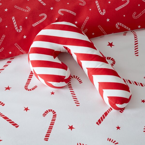 Dekorační polštář s vánočním motivem 50x30 cm Candy Cane – Catherine Lansfield