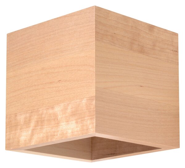 Sollux Lighting Nástěnné svítidlo QUAD přírodní dřevo