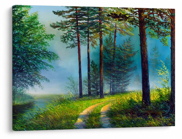 Obraz - Olejomalba krajiny (70x50 cm)