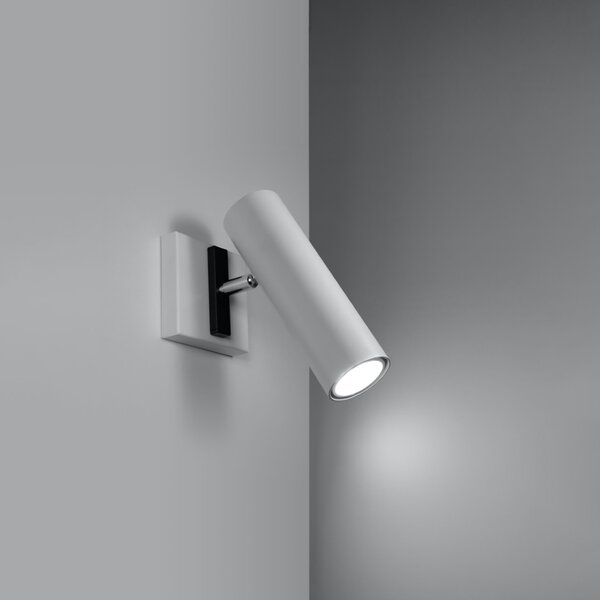 Sollux Lighting Nástěnné svítidlo DIREZIONE bílé