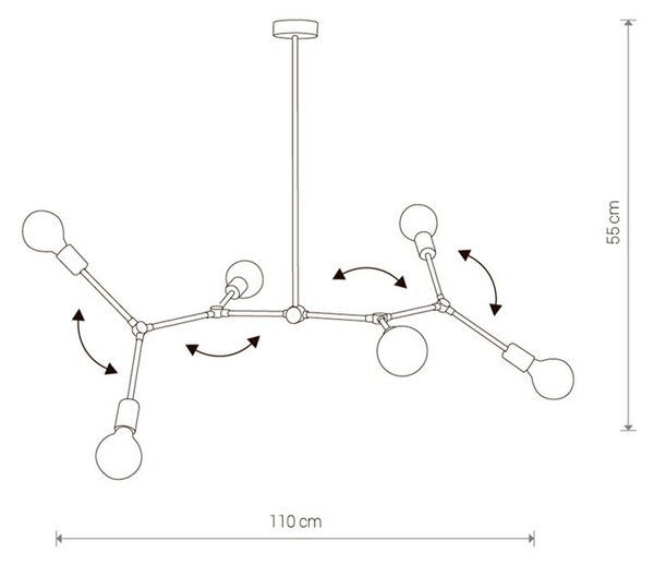 Svítidlo Nowodvorski TWIG VI 9138