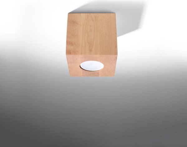 Sollux Lighting Stropní svítidlo QUAD přírodní dřevo