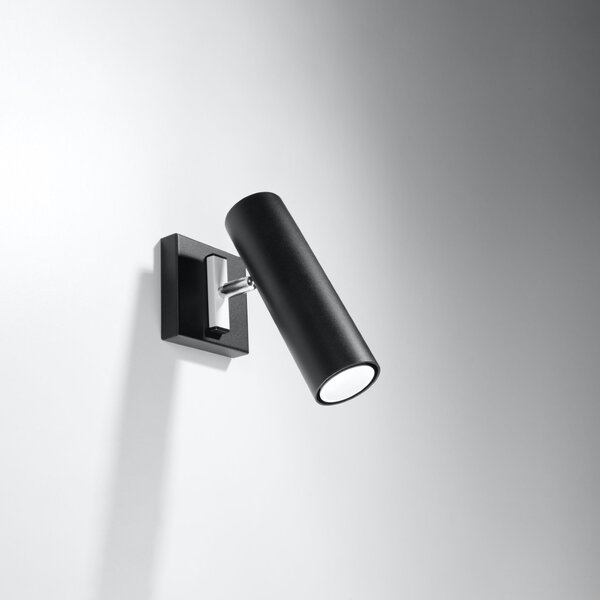 Sollux Lighting Nástěnné svítidlo DIREZIONE černé