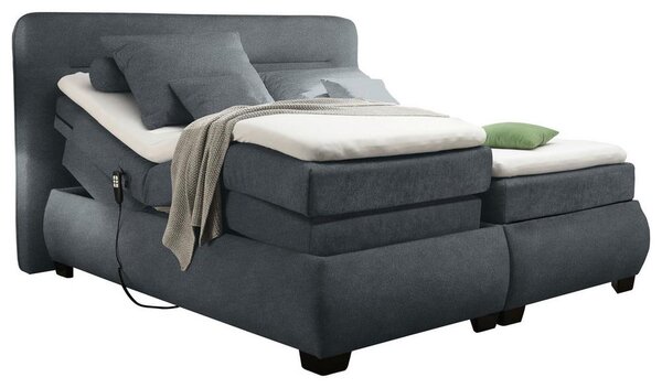 Polohovatelná postel boxspring Evolution 3 160x200cm antracit