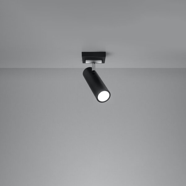 Sollux Lighting Stropní svítidlo DIREZIONE 1 černé
