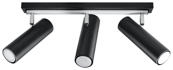 Sollux Lighting Stropní svítidlo DIREZIONE 3 černé