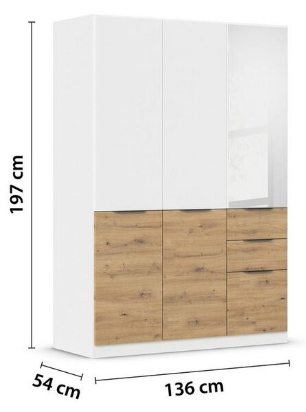 ŠATNÍ SKŘÍŇ S OTOČNÝMI DVEŘMI MAX-EXTRA