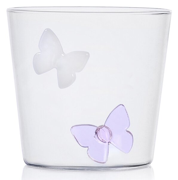 Ichendorf Milano designové sklenice na vodu Greenwood Butterflies Tumbler