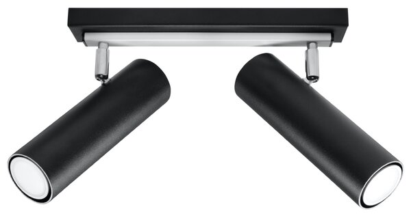 Sollux Lighting Stropní svítidlo DIREZIONE 2 černé