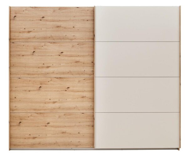 Šatní skříň QUADRA, šířka 271 cm